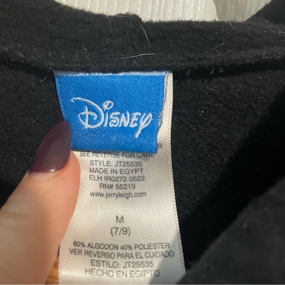 Disney Black Apparel with Blue Tag Large - Picture 5 of 8